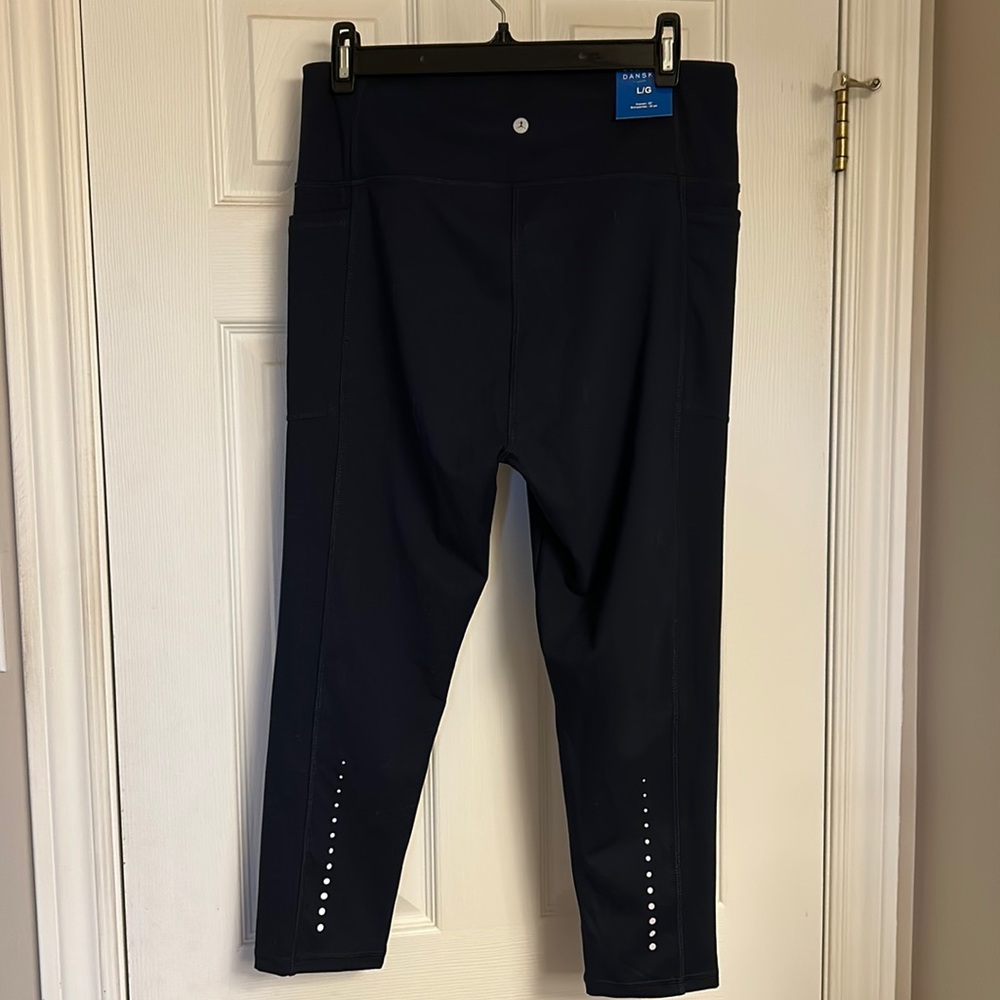 🔥🆕🔥Danskin Yoga Pants - Navy - Size L - Picture 3 of 5